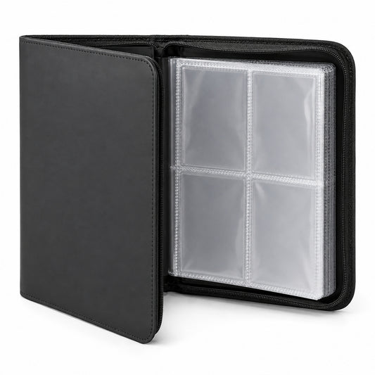 Four-Pocket Sports Card Binder 160 Capacity