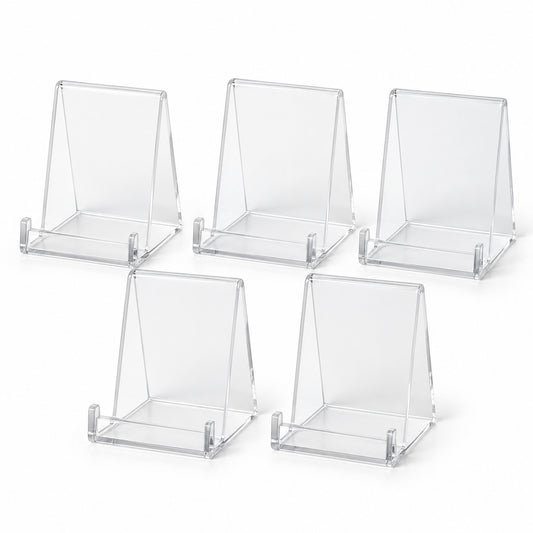 Acrylic Card Display Stand Set 5 Piece