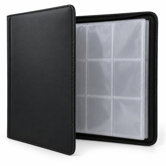 Nine-Pocket Sports Card Binder 360 Capacity