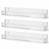 Wall Mount Card Display Shelf Set 3 Piece